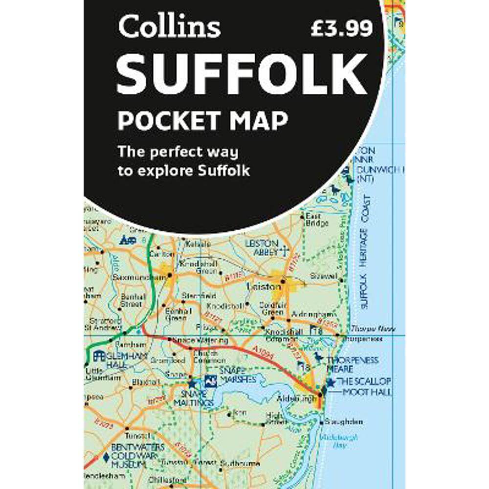 Suffolk Pocket Map: The perfect way to explore the Suffolk - Collins Maps